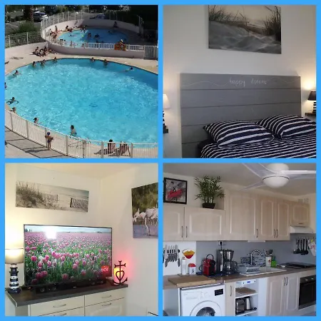 Seaside Oasis: Chic 2-Room Apartment with Pool and Private Parking Le Grau-du-Roi Exterior photo