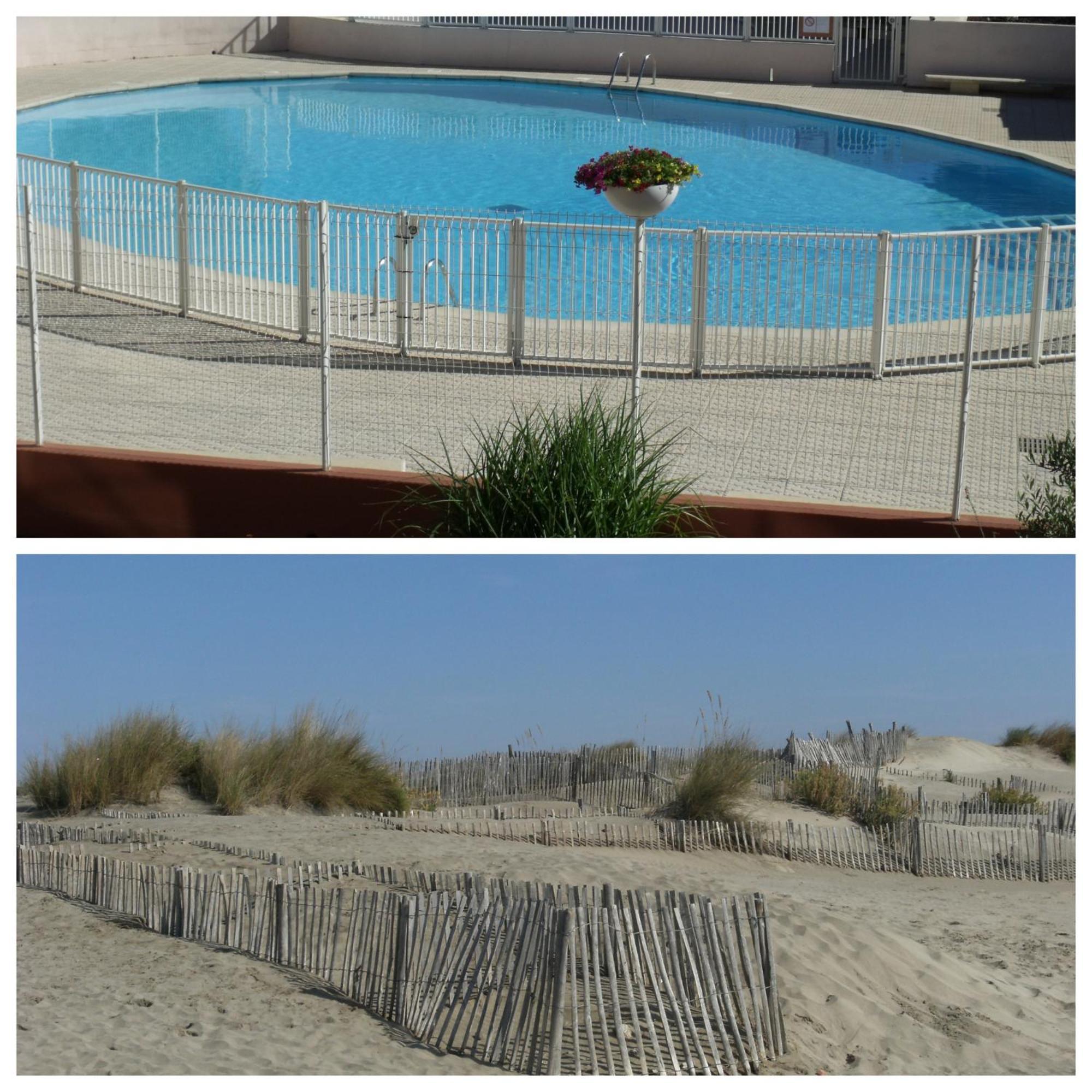 Seaside Oasis: Chic 2-room With Pool And Private Parking Apartment *